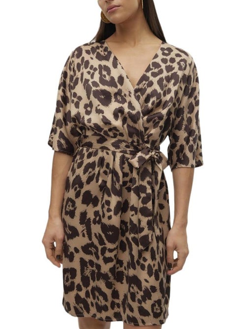 Vero Moda Merle Luipaardprint Jurk voor Dames - Kiabi Vero Moda Merle Luipaardprint Jurk voor Dames - Kiabi
