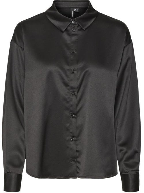 Vero Moda Merle Zwarte Damesblouse - Kiabi Vero Moda Merle Zwarte Damesblouse - Kiabi