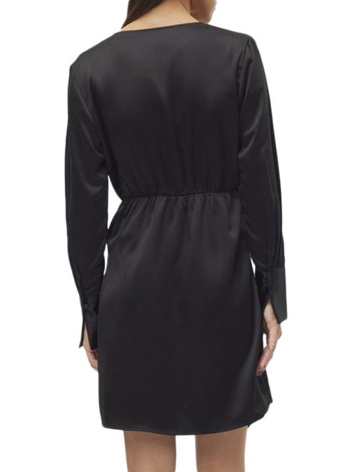 Vero Moda Merle Zwarte Jurk voor Dames - Kiabi Vero Moda Merle Zwarte Jurk voor Dames - Kiabi