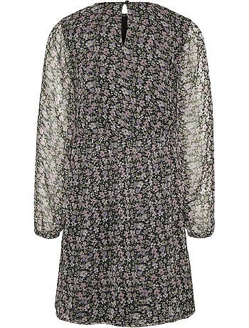 Vero moda milla roze bloemenjurk voor meisjes