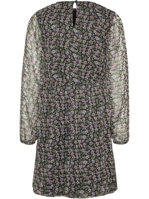 Vero Moda Milla Roze Bloemenjurk voor Meisjes - Kiabi Vero Moda Milla Roze Bloemenjurk voor Meisjes - Kiabi