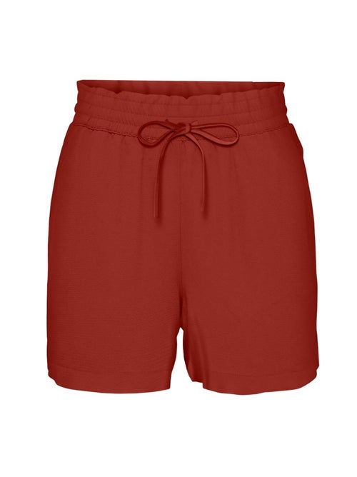 Vero Moda Milo Korte Dames Short Rood - Kiabi Vero Moda Milo Korte Dames Short Rood - Kiabi