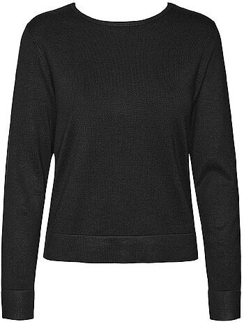 Vero moda molly zwarte dames trui