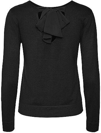 Vero moda molly zwarte dames trui