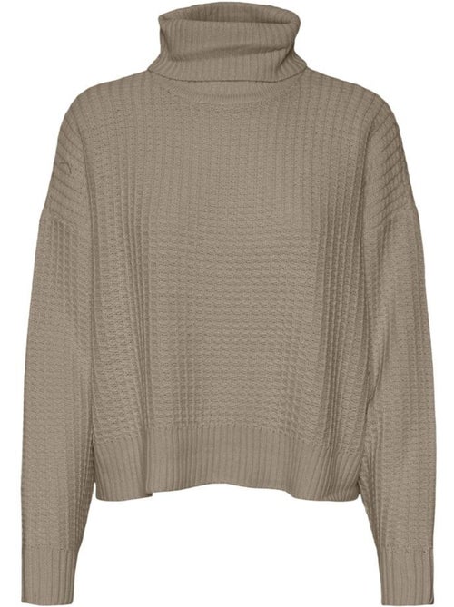 Vero Moda Momega Taupe Dames Trui - Kiabi