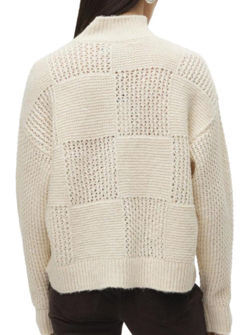 Vero Moda Moon Ecru Dames Trui Ecru - Kiabi