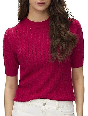 Vero moda morena roze dames trui