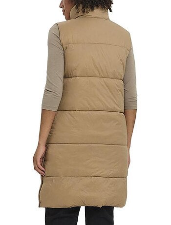 Vero moda muppsala mouwloze bodywarmer dames bruin