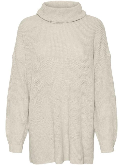 Vero Moda Mzia Beige Dames Trui - Kiabi Vero Moda Mzia Beige Dames Trui - Kiabi