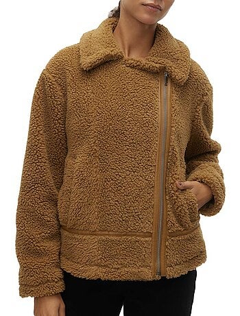 Vero moda nadia bruin damesvest