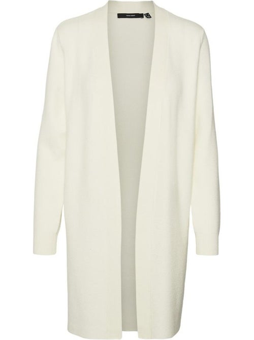 Vero Moda Nancy Lang Wit Damesvest - Kiabi Vero Moda Nancy Lang Wit Damesvest - Kiabi