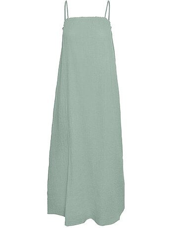 Vero moda natali groene jurk voor dames