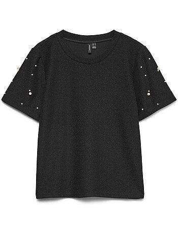 Vero moda naya zwart t-shirt voor dames