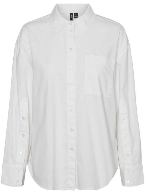Vero Moda Nellie Witte Damesblouse - Kiabi Vero Moda Nellie Witte Damesblouse - Kiabi