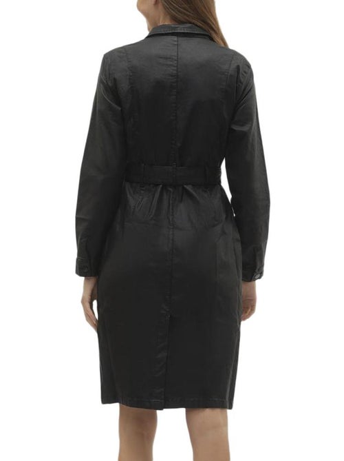 Vero Moda Nelly Zwarte Jurk voor Dames - Kiabi Vero Moda Nelly Zwarte Jurk voor Dames - Kiabi