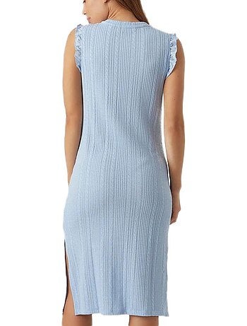 Vero moda nika zwangerschapsjurk blauw voor dames