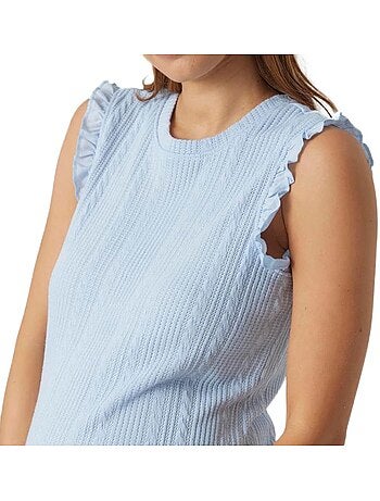 Vero moda nika zwangerschapsjurk blauw voor dames