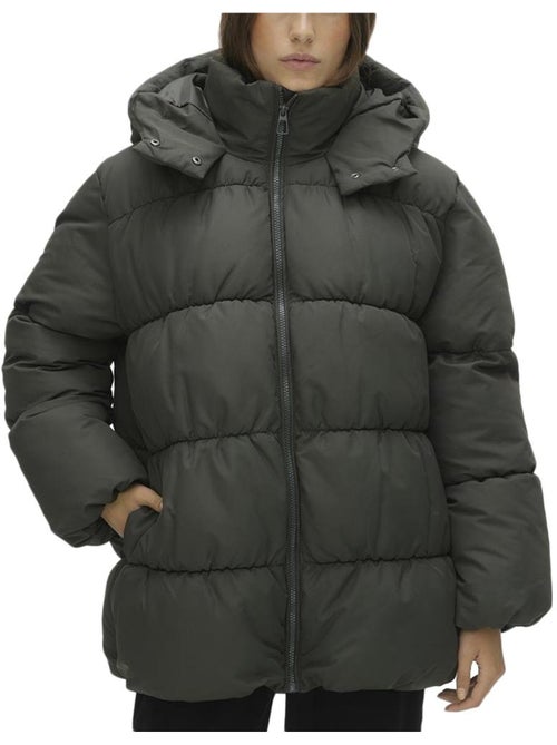 Vero Moda Nio Kaki Dames Gewatteerde Jas - Kiabi Vero Moda Nio Kaki Dames Gewatteerde Jas - Kiabi