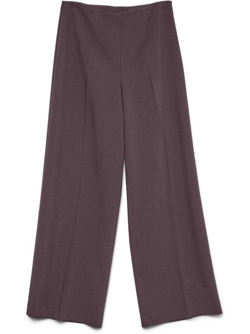 Vero Moda Nora Dames Soepele Pruimkleurige Pantalon - Kiabi Vero Moda Nora Dames Soepele Pruimkleurige Pantalon - Kiabi