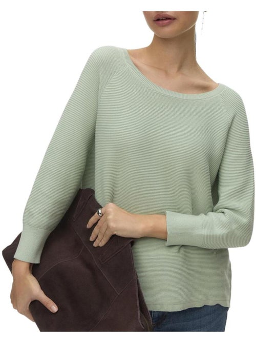 Vero moda nora groene trui voor dames - Kiabi