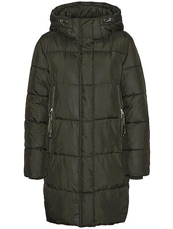 Vero moda nova kaki dames puffer jas