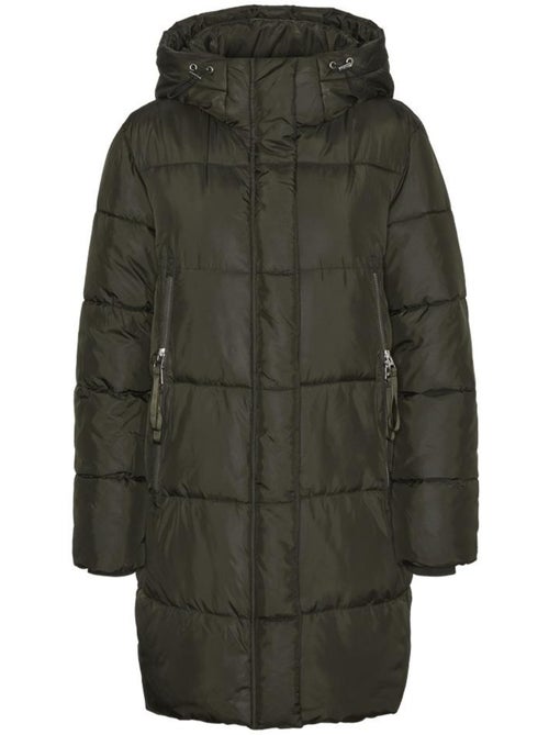 Vero Moda Nova Kaki Dames Puffer Jas - Kiabi Vero Moda Nova Kaki Dames Puffer Jas - Kiabi
