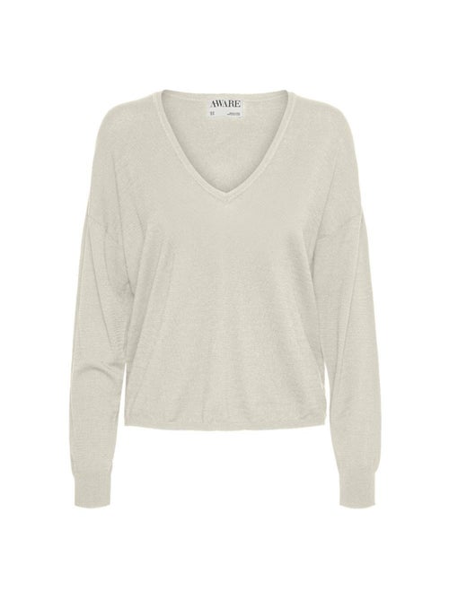 Vero Moda Oaklynn Ecru Dames Trui - Kiabi Vero Moda Oaklynn Ecru Dames Trui - Kiabi