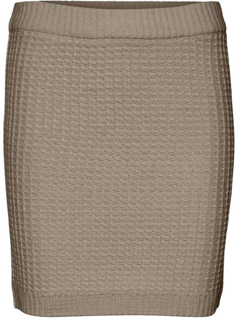 Vero Moda Omega Beige Gebreide Rok voor Dames Beige - Kiabi