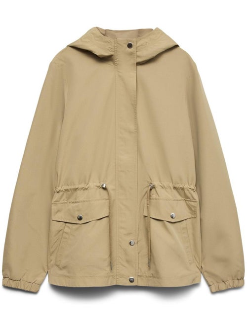 Vero Moda Paisley Parka Beige Dames - Kiabi Vero Moda Paisley Parka Beige Dames - Kiabi