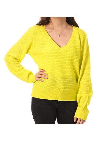 Vero moda parker anijsgroene dames trui