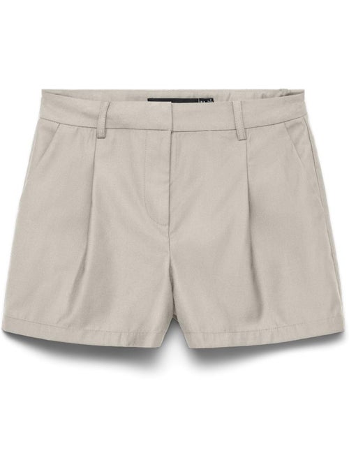 Vero Moda Petrine Korte Beige Damesbroek - Kiabi Vero Moda Petrine Korte Beige Damesbroek - Kiabi