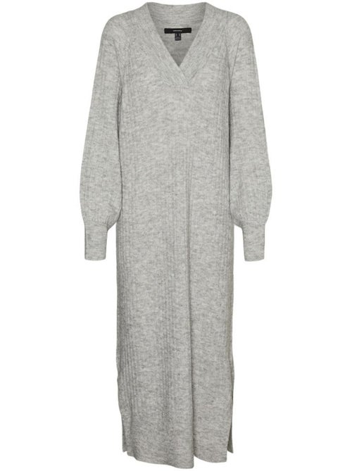 Vero Moda Philine Grijze Jurk voor Dames - Kiabi Vero Moda Philine Grijze Jurk voor Dames - Kiabi