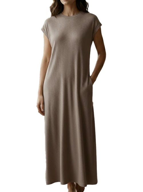 Vero Moda Phoenixy Bruine Jurk voor Dames - Kiabi Vero Moda Phoenixy Bruine Jurk voor Dames - Kiabi