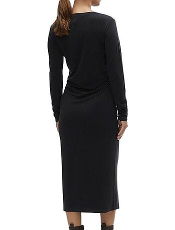Vero moda positiejurk zwart kuitlengte