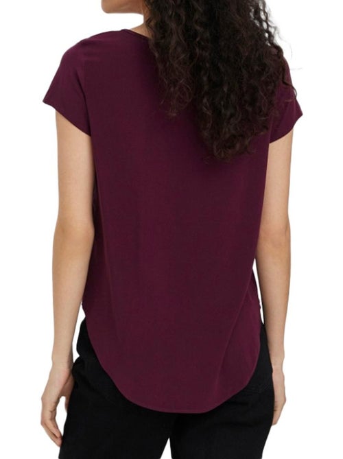 Vero Moda Prune Damesblouse 10248152 - Kiabi Vero Moda Prune Damesblouse 10248152 - Kiabi