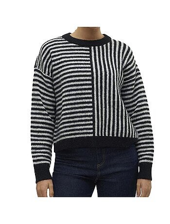 Vero moda ranus dames trui beige/ecru