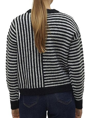 Vero moda ranus dames trui beige/ecru