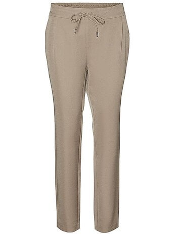Vero moda raya zwarte dames pantalon - soepelvallend & stijlvol