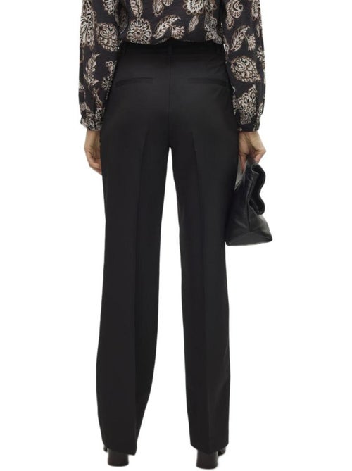 Vero Moda Raya Zwarte Dames Pantalon - Elegante Tailleur Broek - Kiabi Vero Moda Raya Zwarte Dames Pantalon - Elegante Tailleur Broek - Kiabi