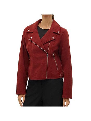 Vero moda bikerjack dames beige