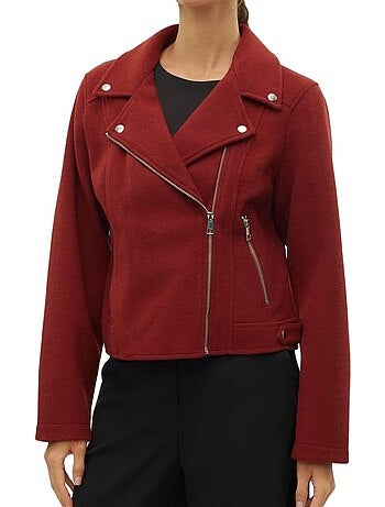 Vero moda bikerjack dames beige