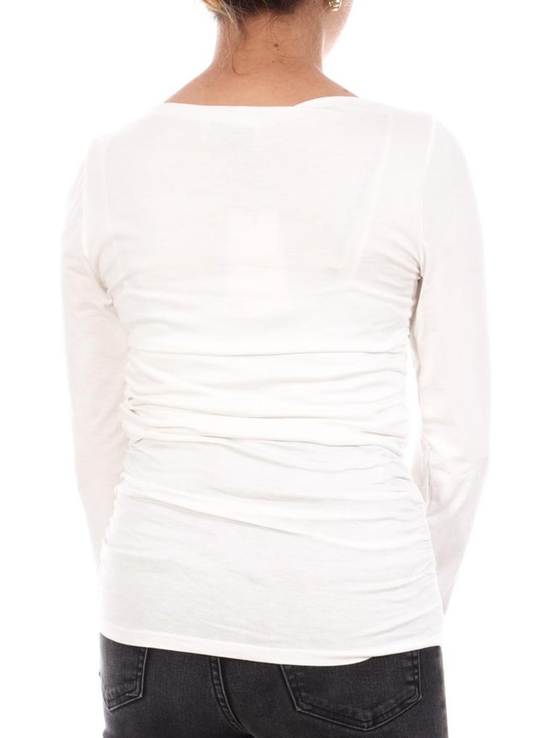 Vero Moda Saanvi Wit Dames T-shirt Wit - Kiabi