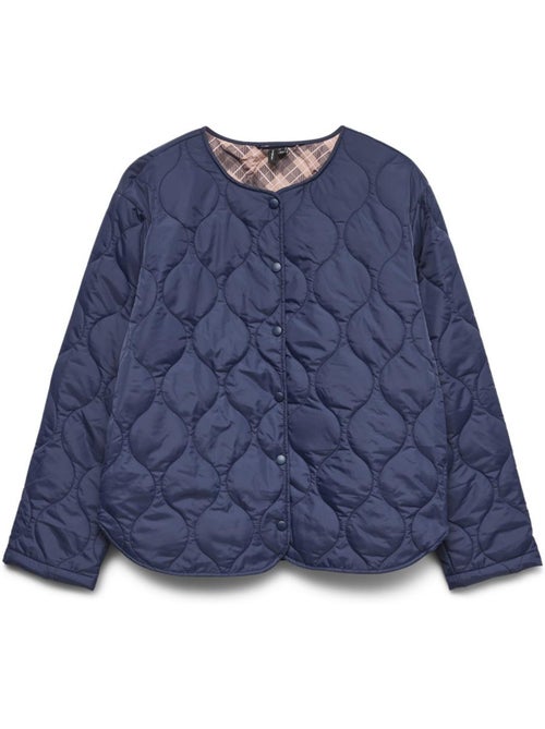 Vero moda sabine marineblauwe damesvest - Kiabi