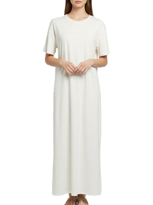 Vero Moda Sallie Ecru Jurk voor Dames - Kiabi Vero Moda Sallie Ecru Jurk voor Dames - Kiabi