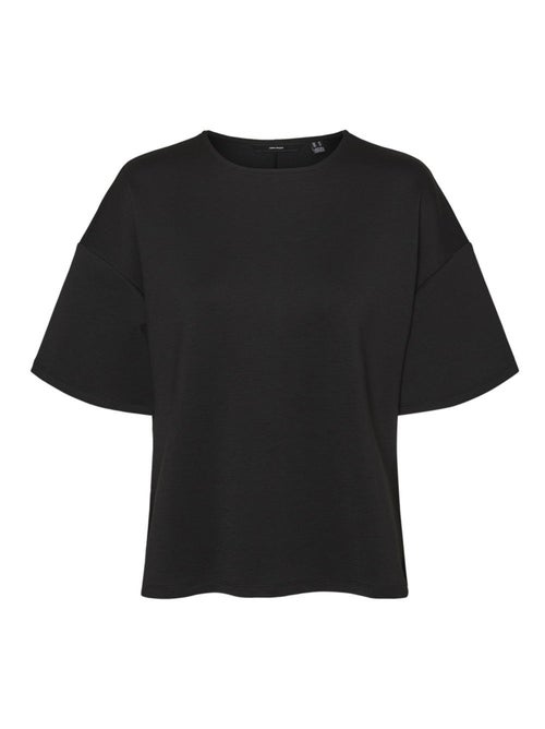 Vero Moda Sallie Zwart T-shirt voor Dames - Kiabi