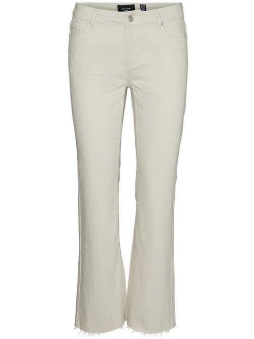 Vero Moda Sheila Beige Dames Pantalon - Kiabi Vero Moda Sheila Beige Dames Pantalon - Kiabi