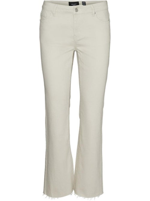 Vero Moda Sheila Beige Dames Pantalon - Kiabi Vero Moda Sheila Beige Dames Pantalon - Kiabi