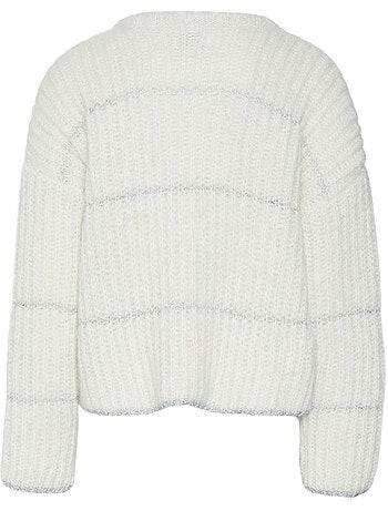Vero moda shila ecru trui voor meisjes