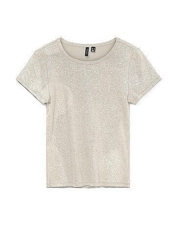 Vero moda sine beige t-shirt voor dames