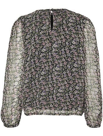 Vero moda smilla roze meisjes bloementop